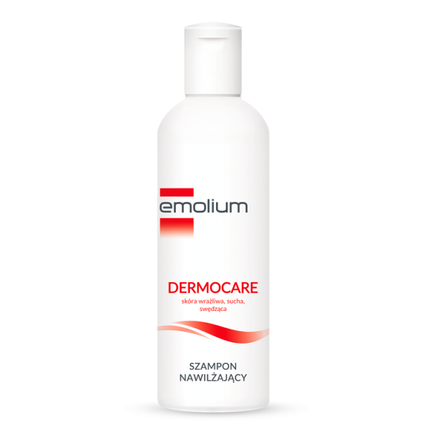 Emolium Dermocare, szampon nawilżający, 200 ml - KOSMETYK
