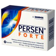 Persen forte 87,5 mg + 17,5 mg + 17,5 mg, 20 kapsułek twardych