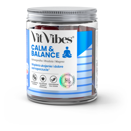 Vit Vibes Calm & Balance, 60 żelek - zdjęcie produktu