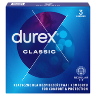 Prezerwatywy Durex Classic, 3 sztuki