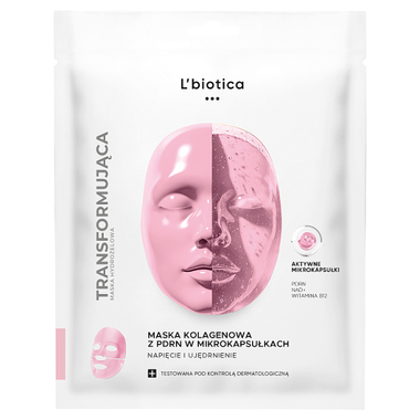 L'Biotica, maska kolagenowa z PDRN, 1 sztuka