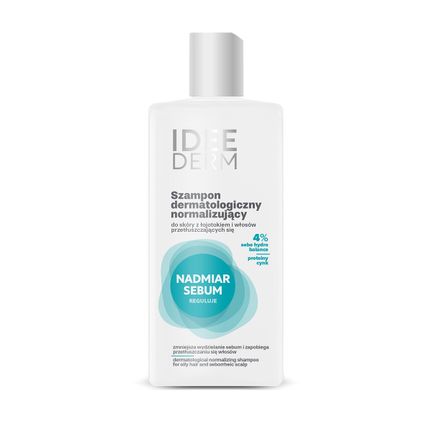 Idee Derm, dermatologiczny szampon normalizujący, 300 ml  - zdjęcie produktu