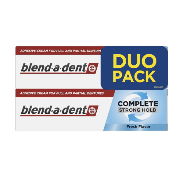 Duopack: Blend-A-Dent-Complete Strong Hold, klej do protez, 47 g