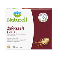 Naturell Żeń-Szeń Forte, 60 tabletek