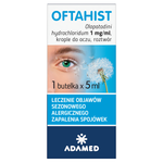 Oftahist 1 mg/ml, krople do oczu, roztwór, 5 ml