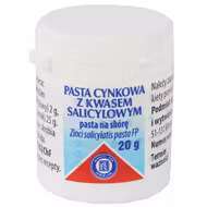 Pasta cynkowa z kwasem salicylowym, 20 g