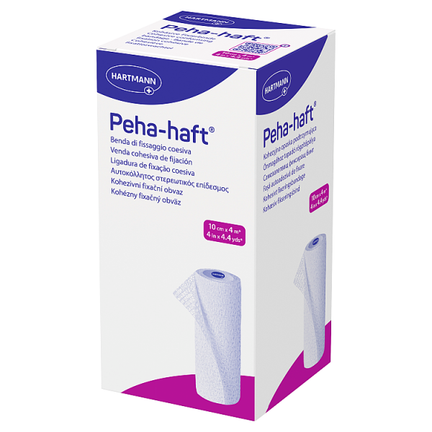 Peha Haft, elastyczna opaska podtrzymująca, 10 cm x 4 m - WYRÓB MEDYCZNY