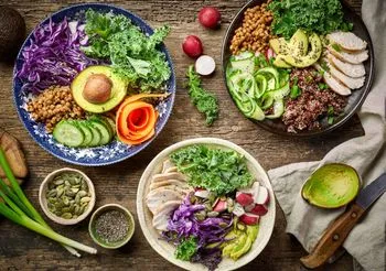 dieta przy refluksie - potrawy z warzyw, mięsa i owoców