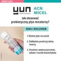 Yun Acn Micel Płyn micelarny prebiotyczny, 200 ml - PŁYN MICELARNY