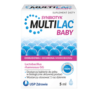 Multilac baby, synbiotyk, krople, 5 ml