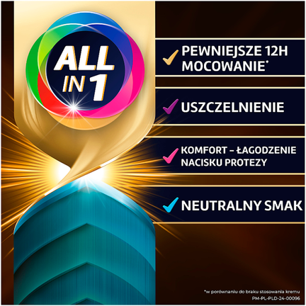 Corega Power Max Supreme All-in-1, krem mocujący do protez zębowych, 40 g - WYRÓB MEDYCZNY