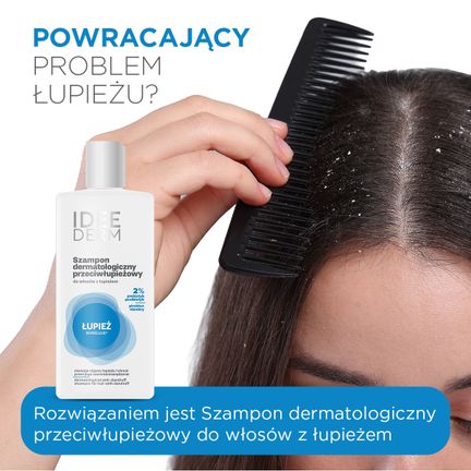 Idee Derm, dermatologiczny szampon przeciwłupieżowy, 300 ml  - KOSMETYK