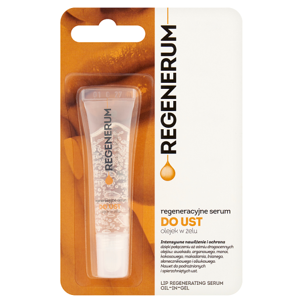Regenerum regeneracyjne serum do ust, olejek w żelu, 7 g