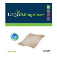 UrgoTul Ag/Silver, 15 cm x 20 cm, opatrunek ze srebrem, 1 opatrunek
