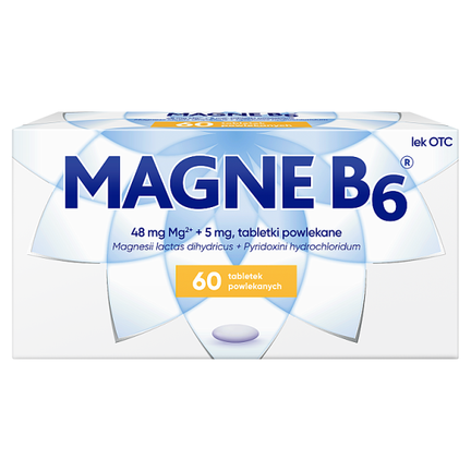 Magne B6, 60 tabletek powlekanych - zdjęcie produktu