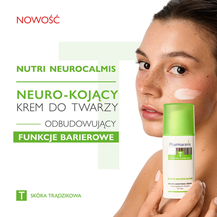 Pharmaceris T, krem kojący, neuro-kojący krem odbudowujący funkcje barierowe do twarzy, 50 ml - KOSMETYK