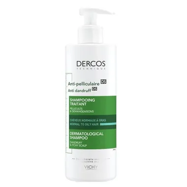 Vichy Dercos, szampon przeciwłupieżowy, 390 ml