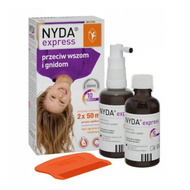 Nyda Express, aerozol przeciw wszom i gnidom, 2 x 50 ml