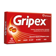 Gripex, 10 tabletek powlekanych