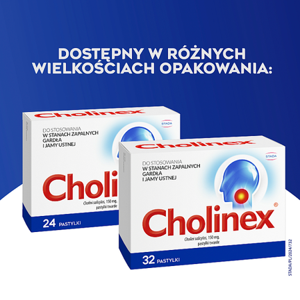 Cholinex, 24 pastylki - STADA