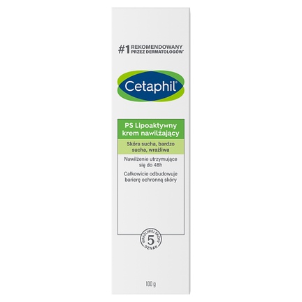 Cetaphil PS, lipoaktywny krem nawilżający, 100 g - KOSMETYK