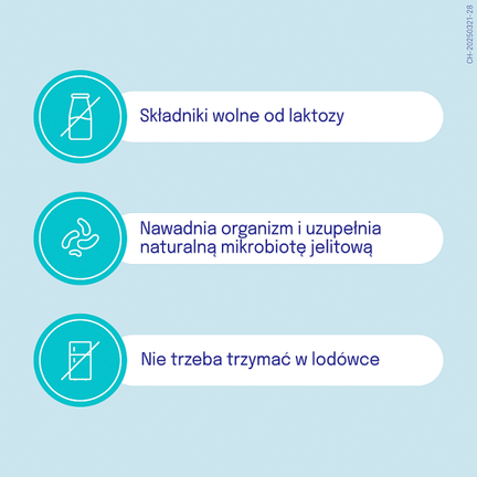Dicoflor Elektrolity, probiotyk i elektrolity, dla dzieci od 1. roku życia i osób dorosłych, 10 saszetek - Układ pokarmowy