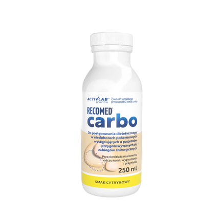 Recomed Carbo, smak cytrynowy, 250 ml - zdjęcie produktu