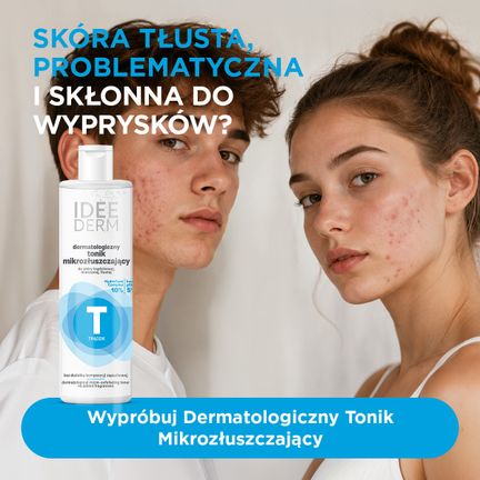 Idee Derm, tonik mikrozłuszczający, 220 ml - KOSMETYK