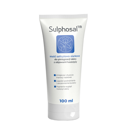 Sulphosal, maść salicylowo-siarkowa, 100 ml  - zdjęcie produktu