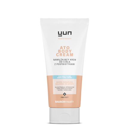 Yun Ato Body Cream, krem nawilżający do ciała, z postbiotykami, 200 ml - zdjęcie produktu