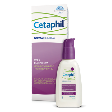 GALDERMA Cetaphil Dermacontrol, krem nawilżająco-matujący, 118ml — Składniki i ocena