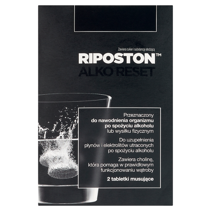 Riposton, 2 tabletki musujące - zdjęcie produktu