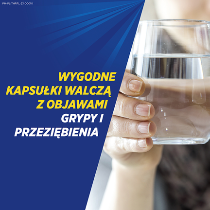 Theraflu Total Grip 500 mg, 16 kapsułek  twardych - HALEON POLAND