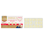 Vital Senior Omega 3, 60 kapsułek miękkich
