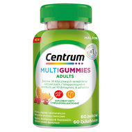 Centrum Multigummies Adults, 60 żelek