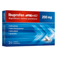 Ibuprofen APTEO MED, 200 mg, 24 tabletki powlekane