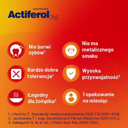Actiferol Fe Start, 30 saszetek - POLSKI LEK