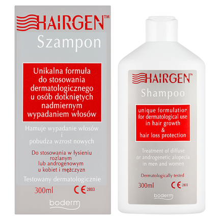 Hairgen Szampon na łysienie androgenowe, wypadanie włosów, 300 ml - zdjęcie produktu