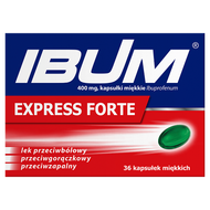Ibum Express Forte 400 mg, 36 kapsułek miękkich