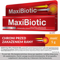 Maxibiotic, maść zawierająca 3 antybiotyki, 5 g - PRODUKT LECZNICZY NIEREFUNDOWANY OTC