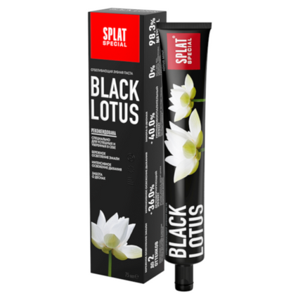 ATOS Splat Black Lotus, Zahnpasta, 75 ml