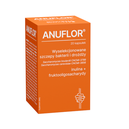 Anuflor, kapsułki, 20 sztuk - zdjęcie produktu