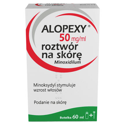 Alopexy, 50 mg/ml, roztwór na skórę, 60 ml - zdjęcie produktu