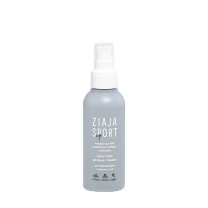 ZIAJA Ziaja Sport Up, aqua-tonik do ciała i twarzy, spray, 120 ml — Inhaltsstoffe i ocena