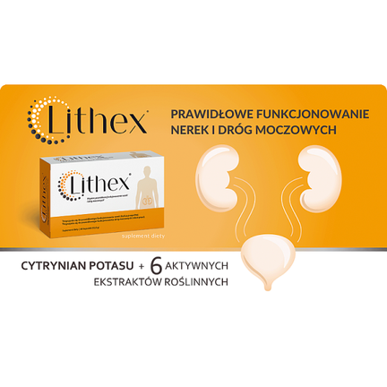 Lithex, 60 kapsułek  - SUPLEMENT DIETY