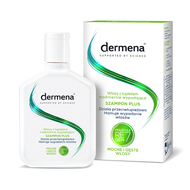 Dermena Plus, szampon przeciwłupieżowy, 200 ml