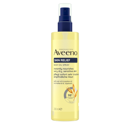 KENVUE Aveeno Skin Relief olejek do ciała w sprayu, 200 ml — Składniki i ocena