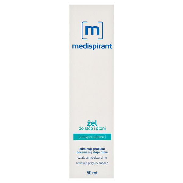 Medispirant, żel do stóp i dłoni, 50 ml