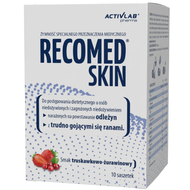 Recomed Skin, smak truskawkowo-żurawinowy, 10 saszetek