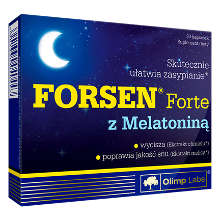 Forsen Forte z Melatoniną, 30 kapsułek - zdjęcie produktu